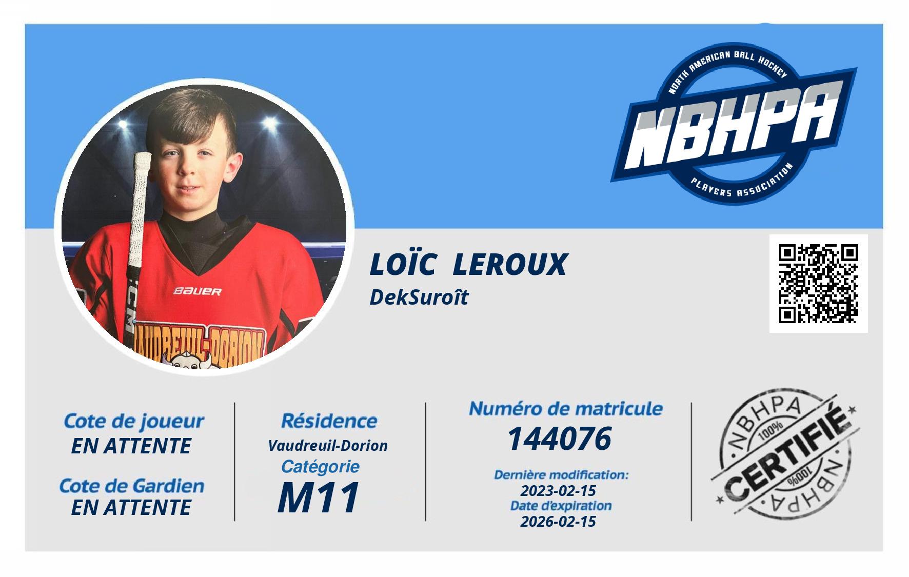 Loïc  Leroux