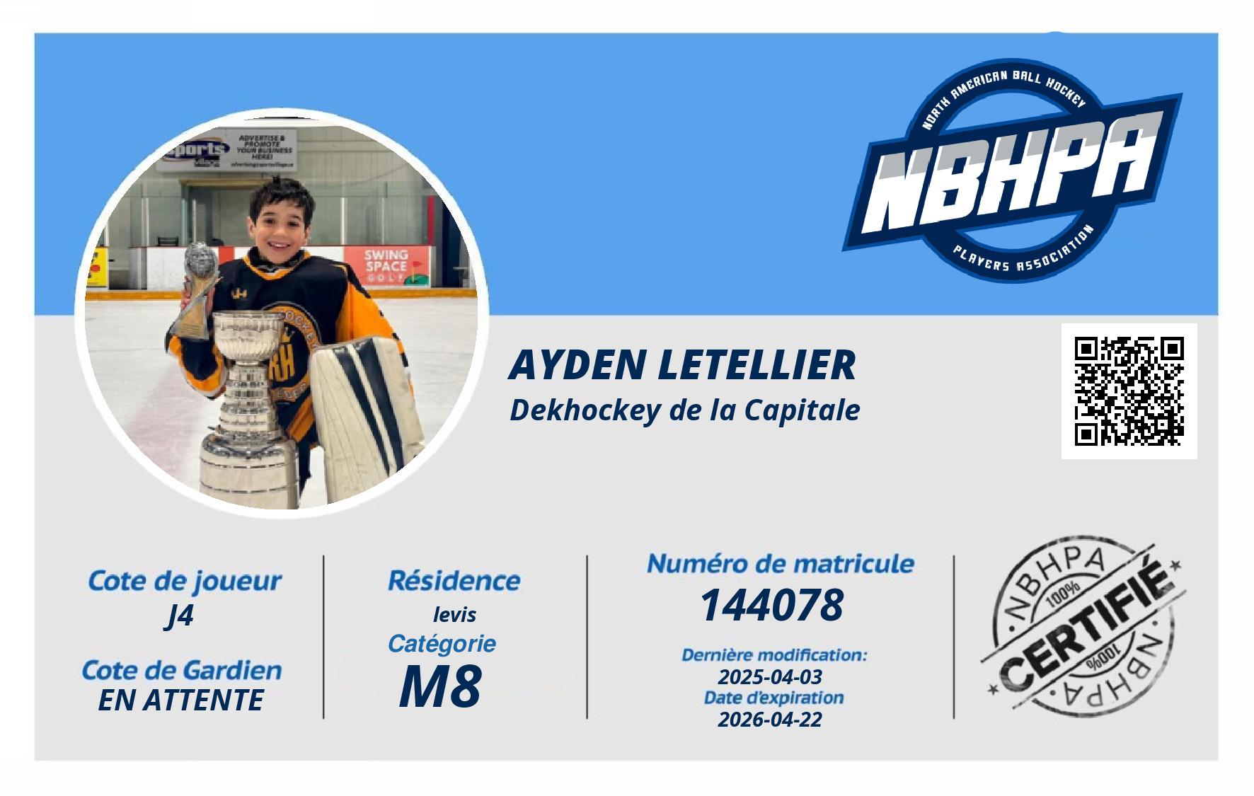 Ayden Letellier