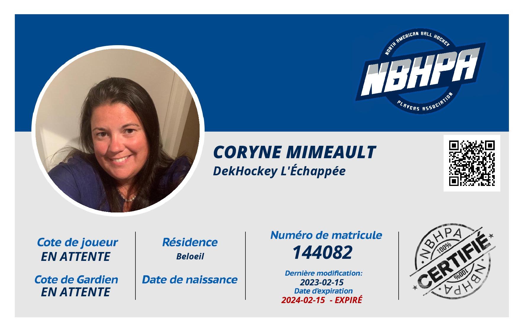 Coryne Mimeault