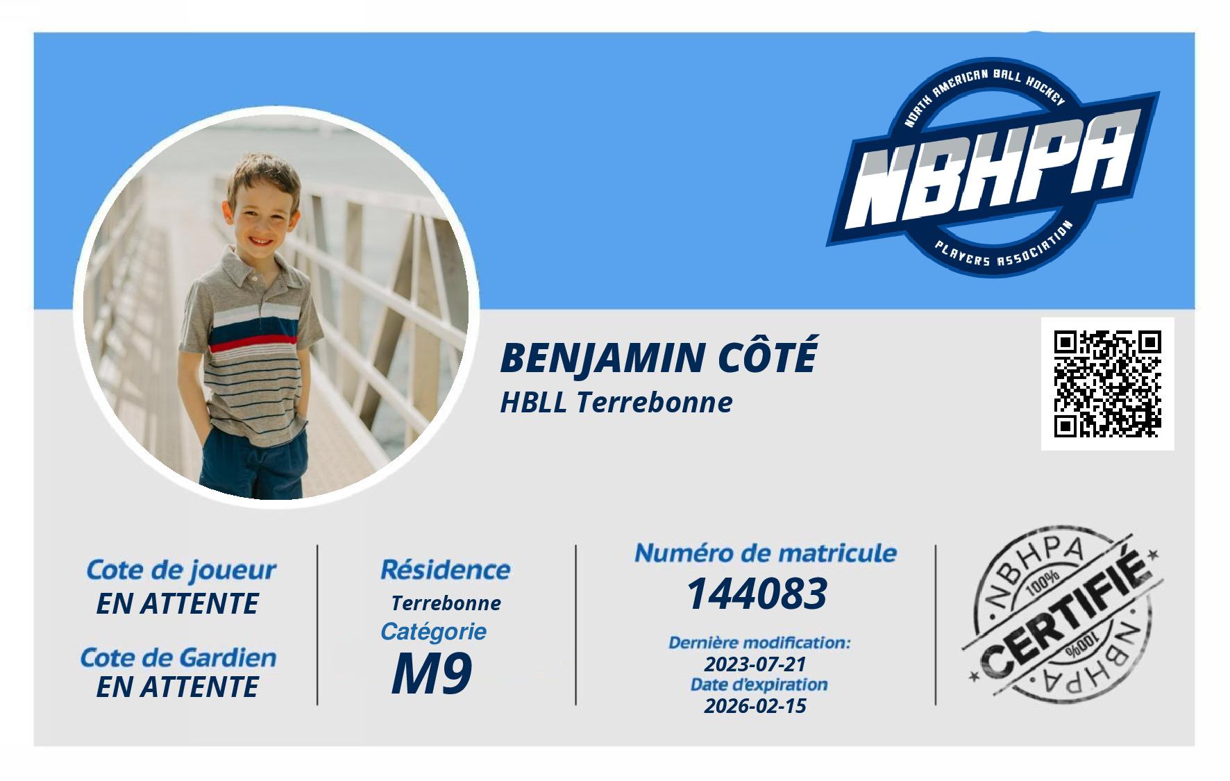 Benjamin Côté