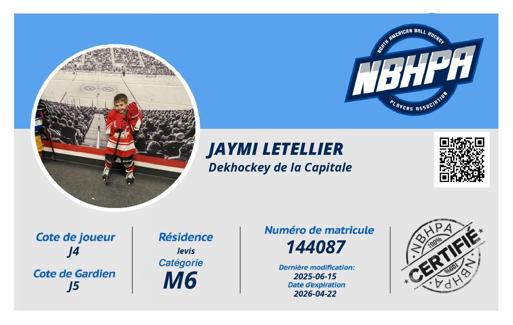 Jaymi Letellier