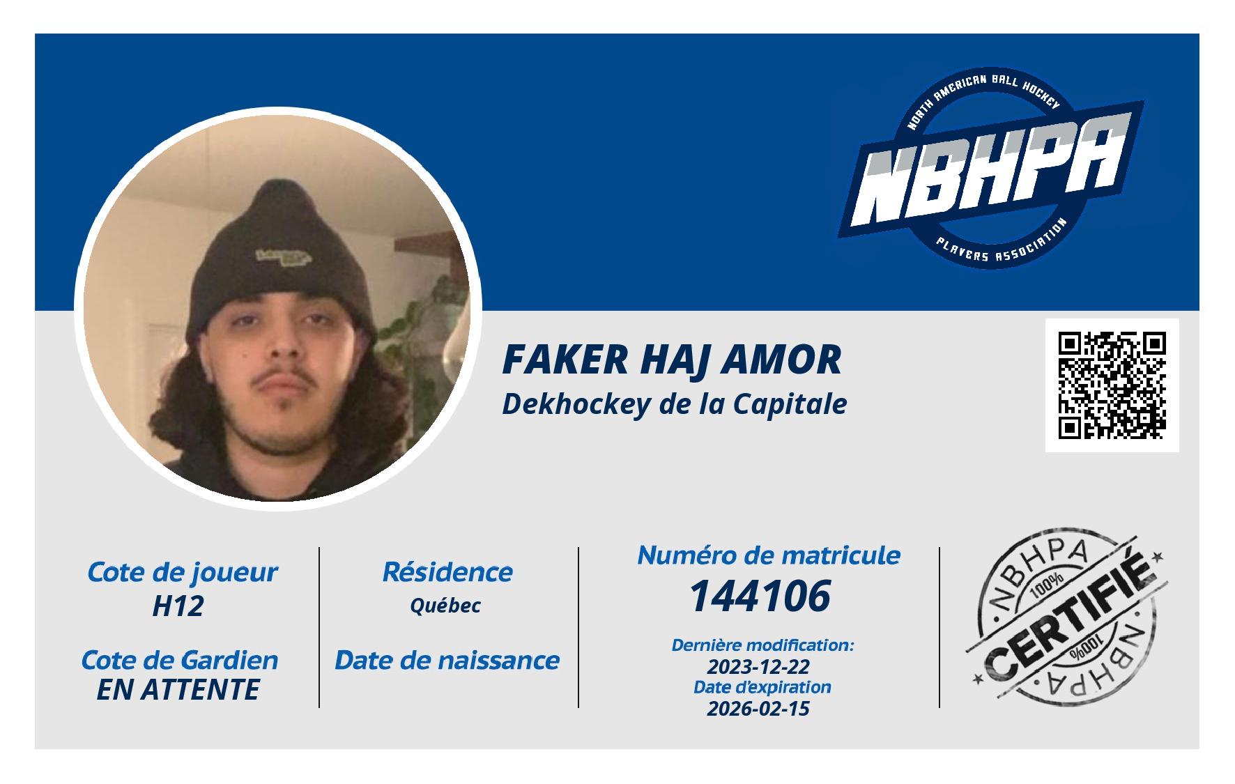 Faker Haj Amor