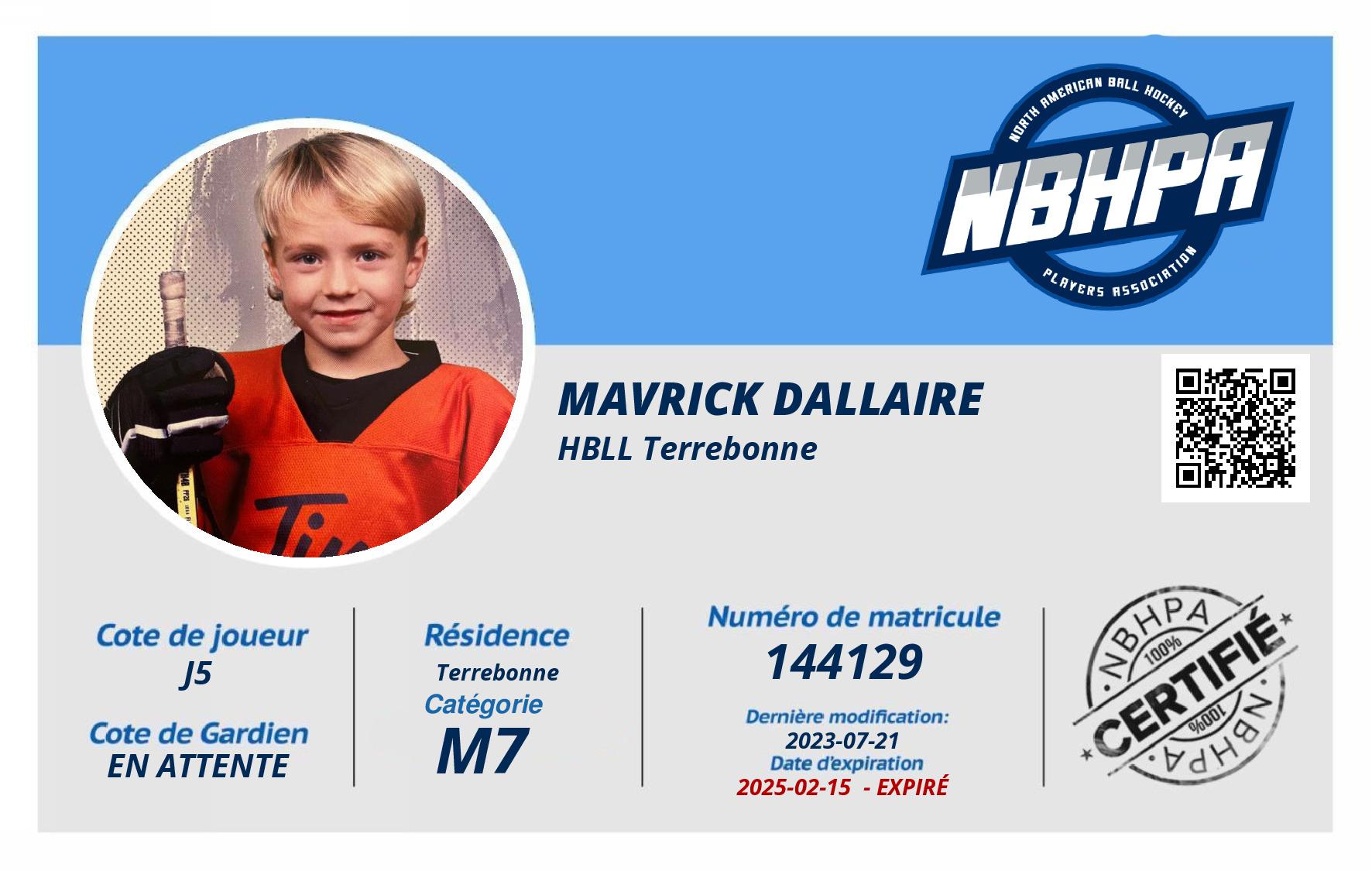 Mavrick Dallaire