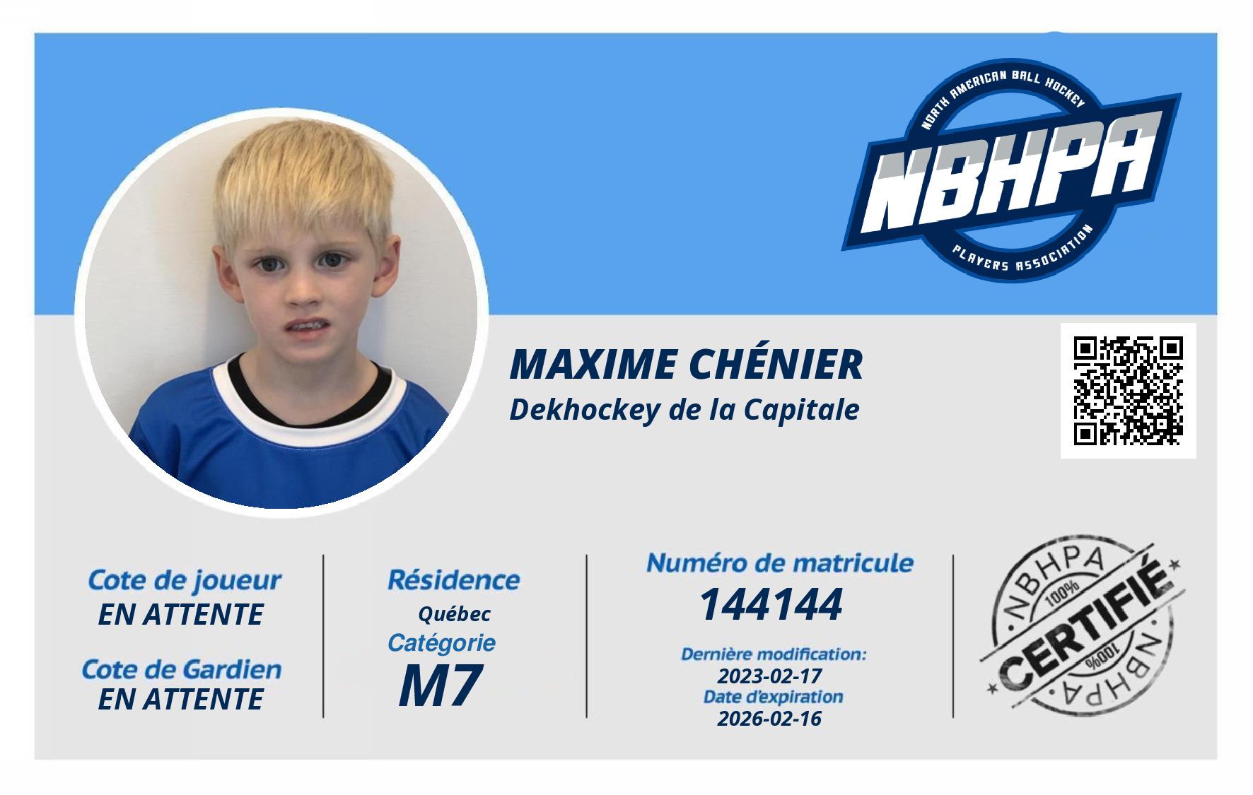 Maxime Chénier