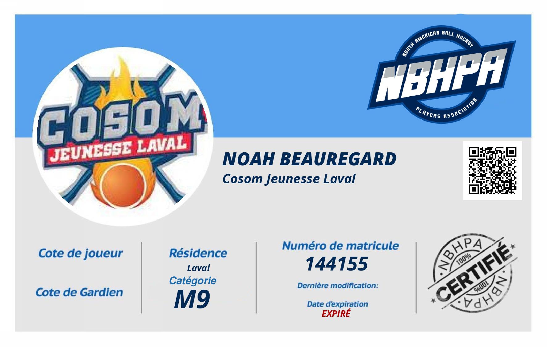 Noah Beauregard