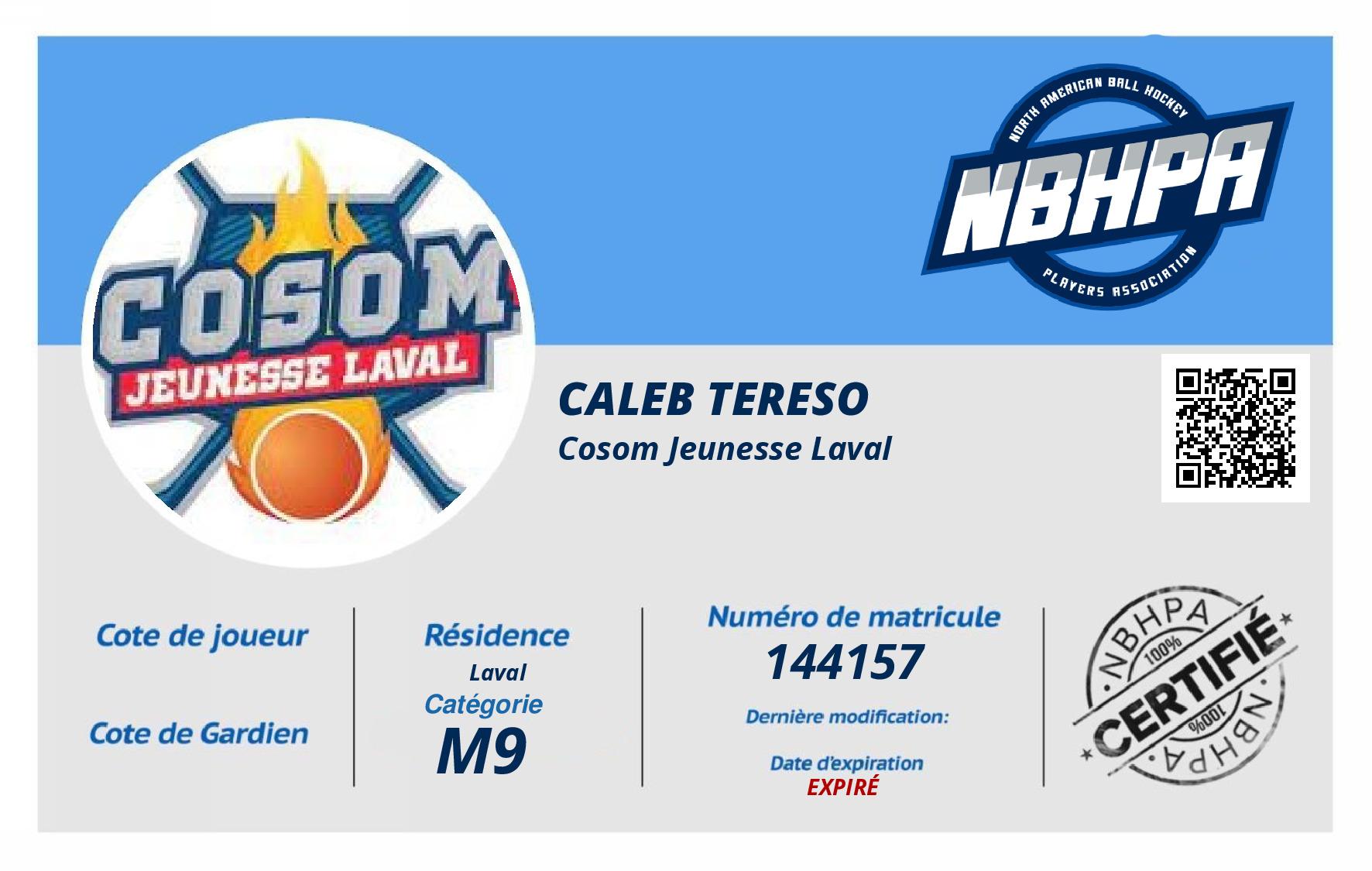 Caleb Tereso