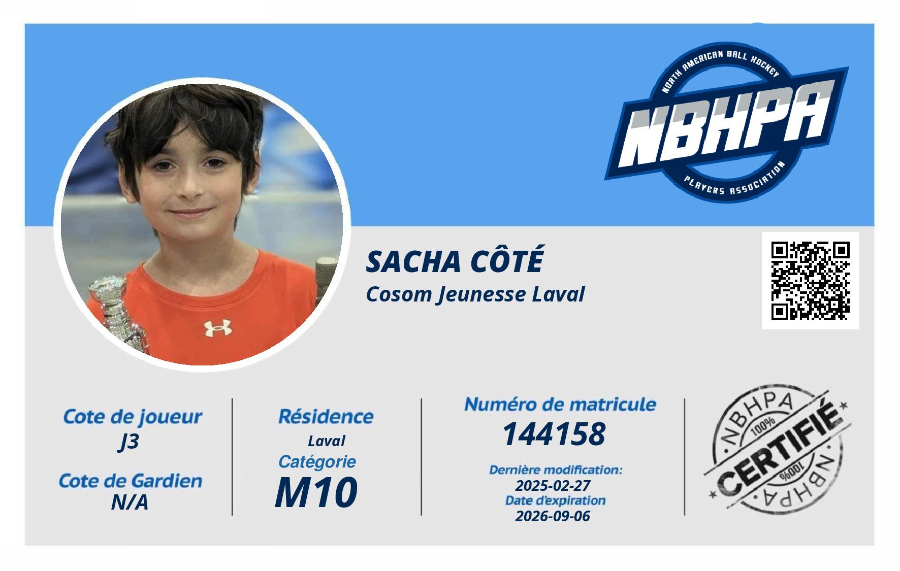 Sacha Côté