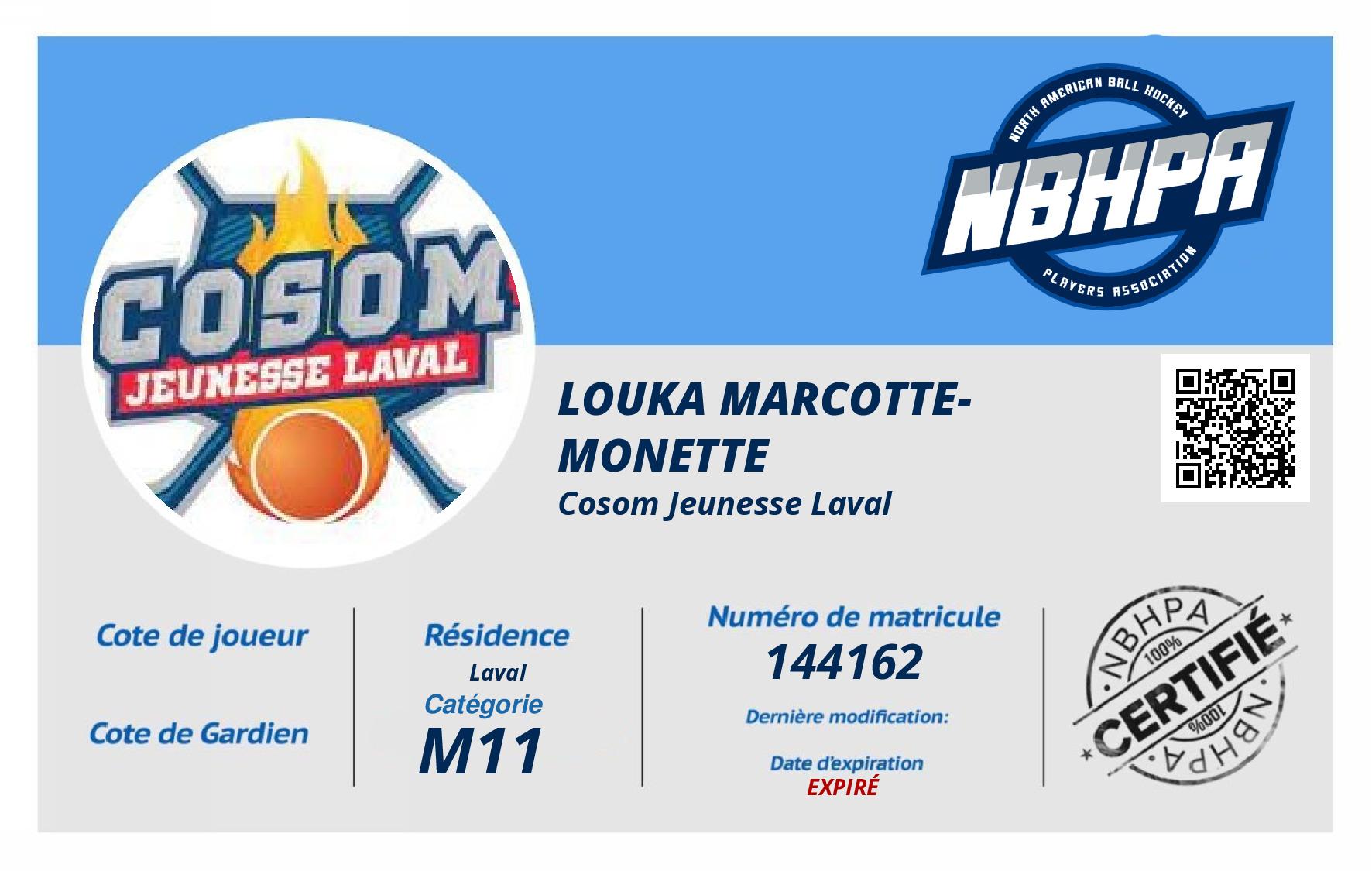 Louka Marcotte-Monette