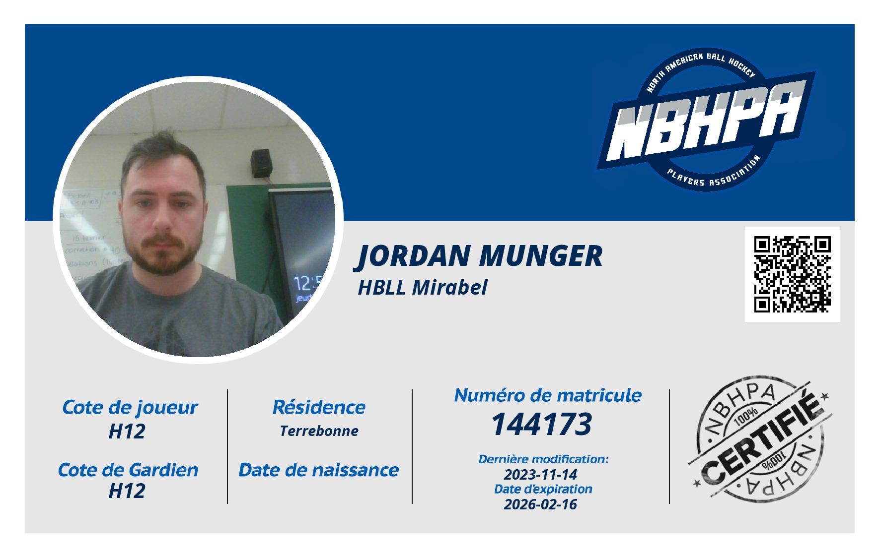 Jordan Munger
