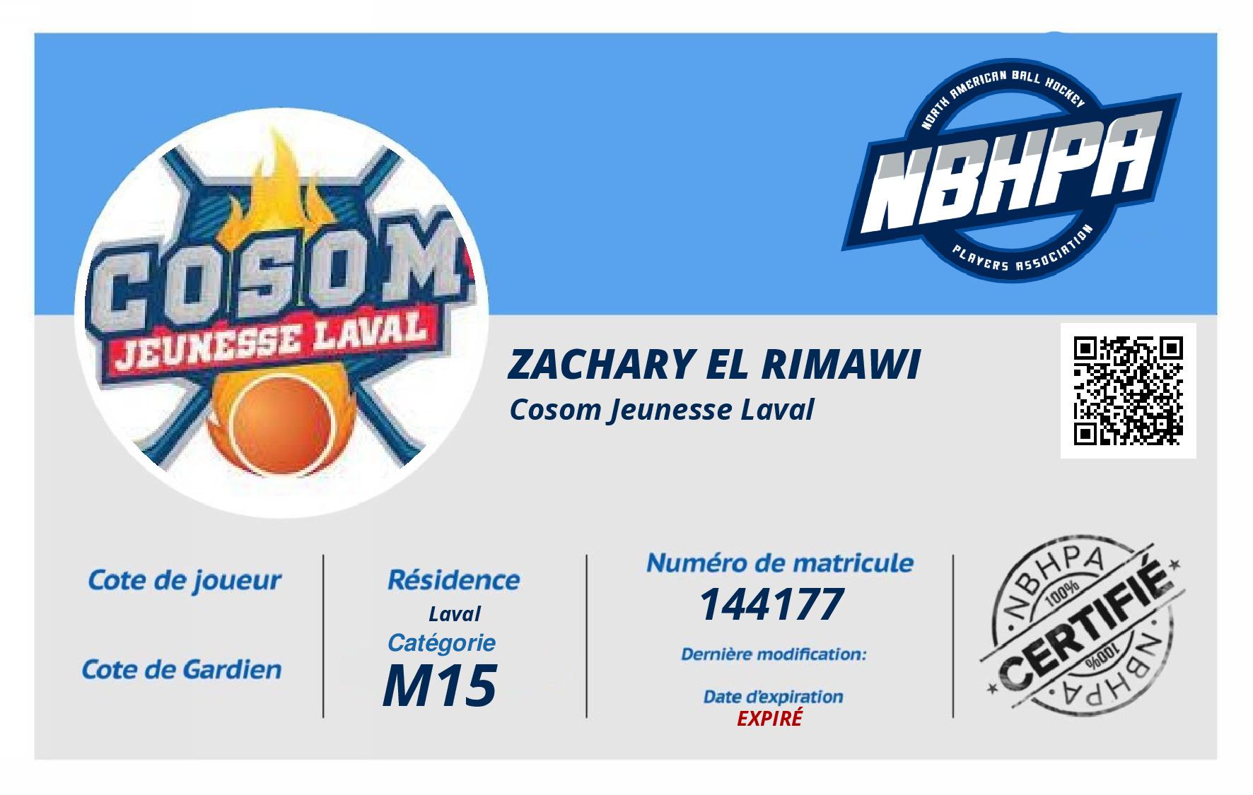 Zachary El Rimawi