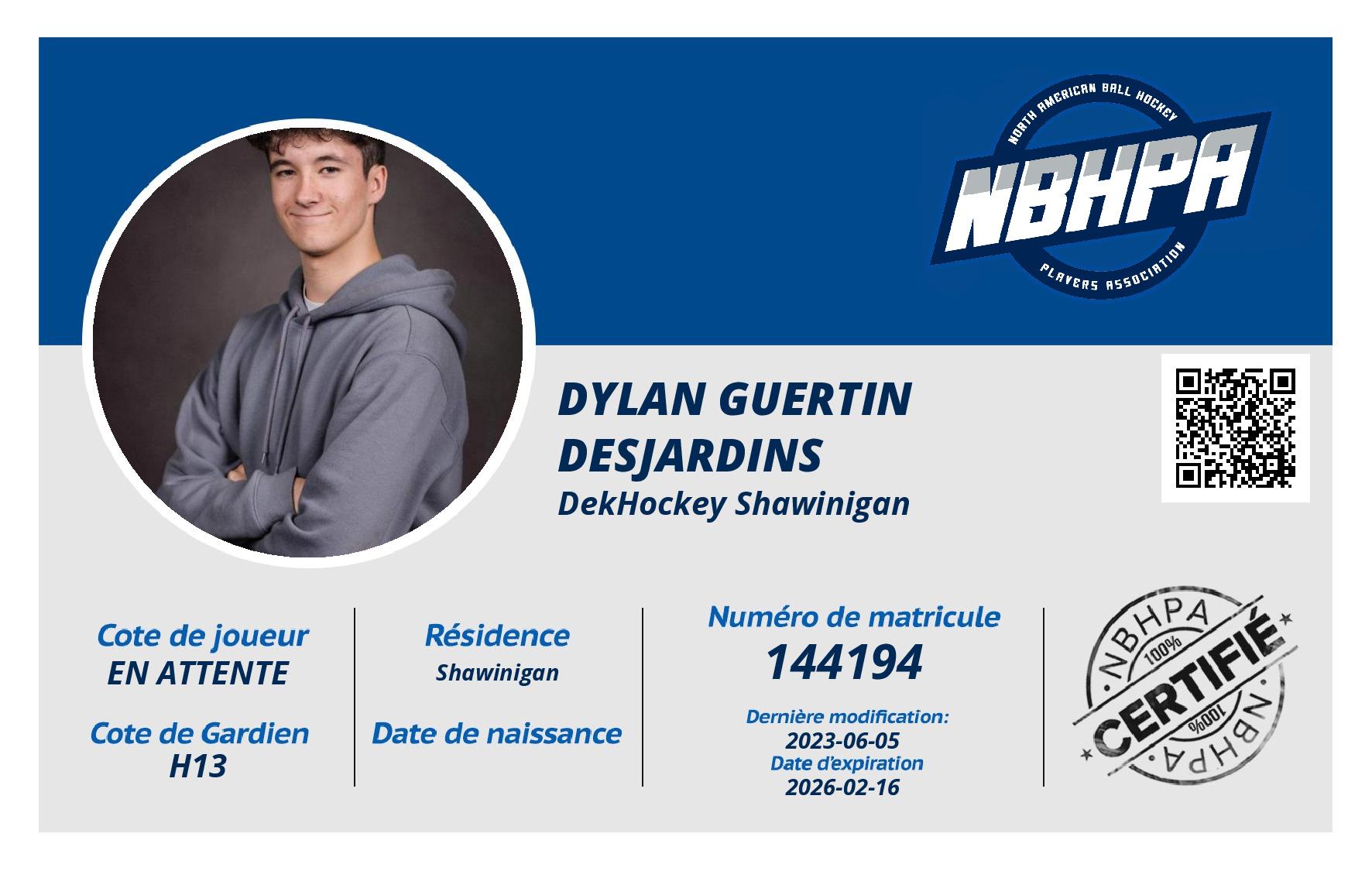 Dylan Guertin Desjardins