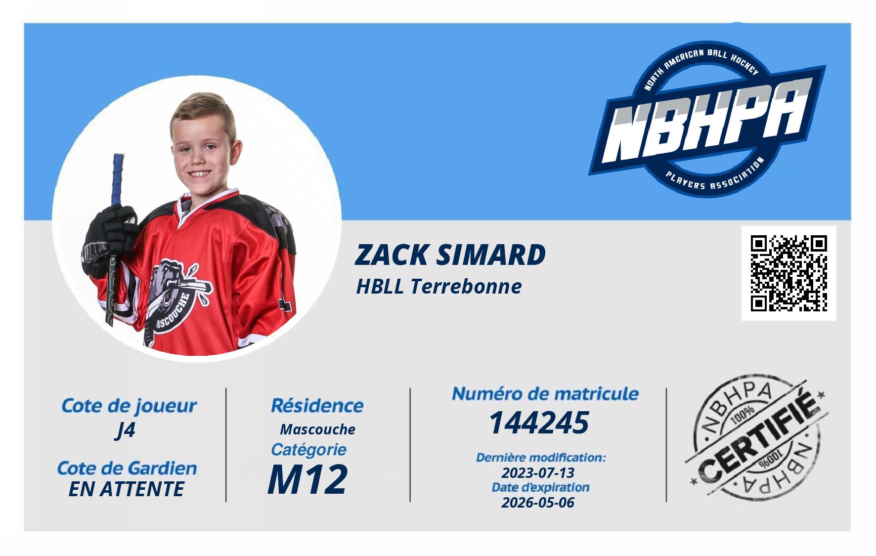 Zack Simard