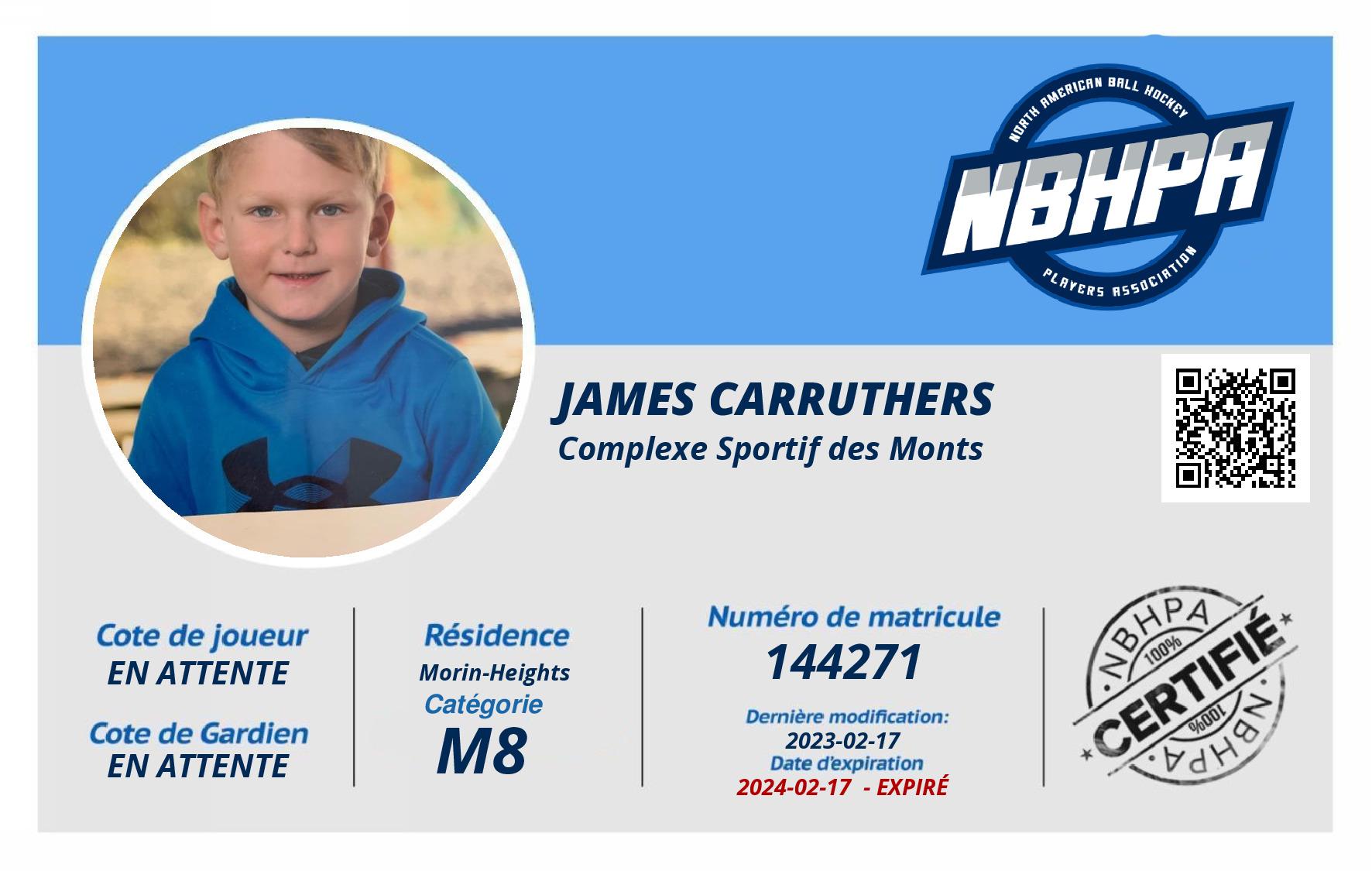 James Carruthers 