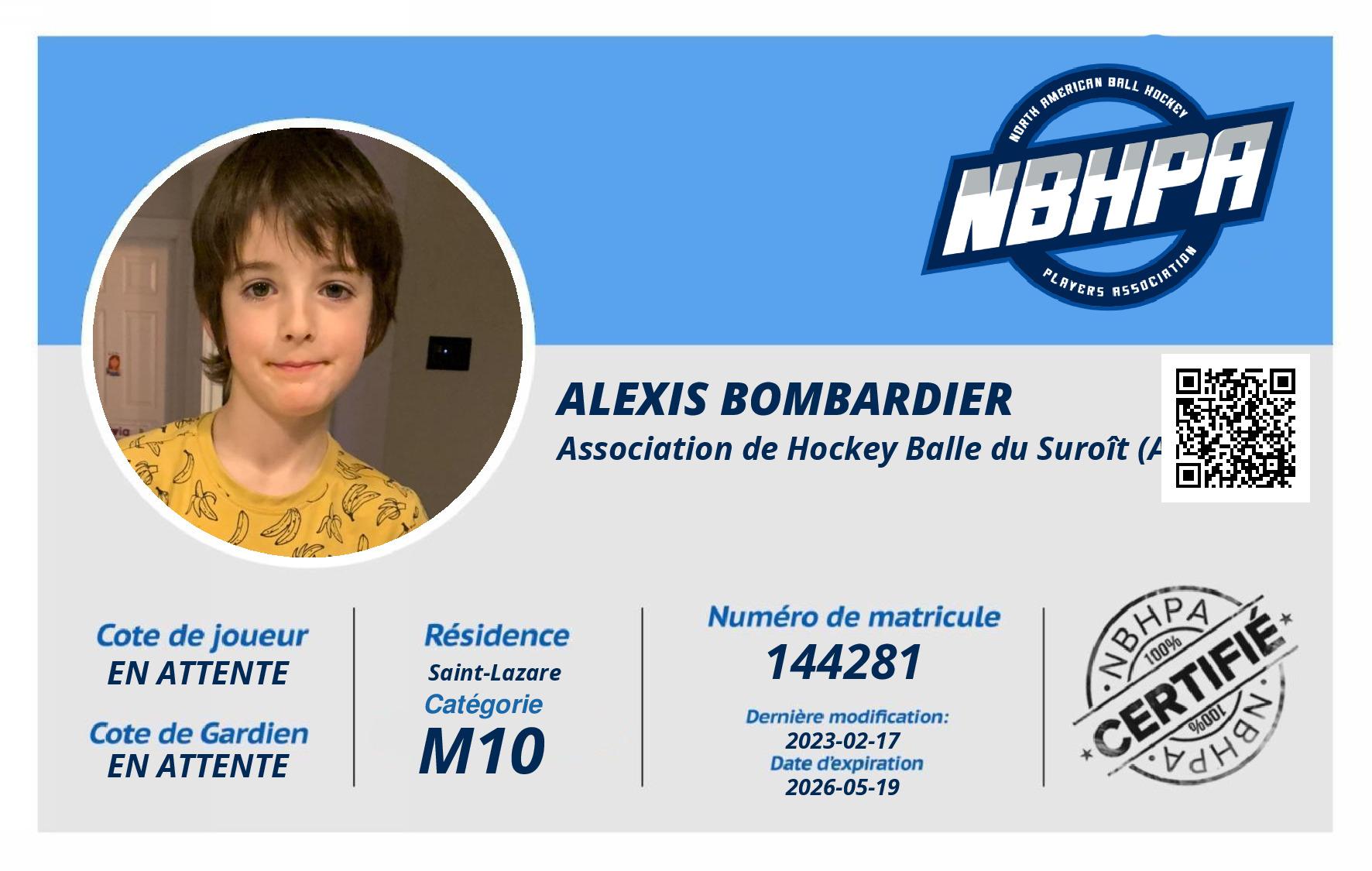Alexis Bombardier 