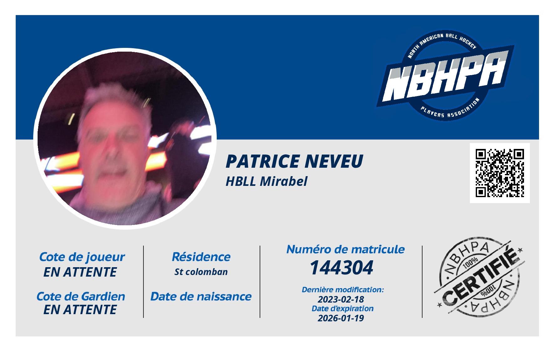 Patrice Neveu
