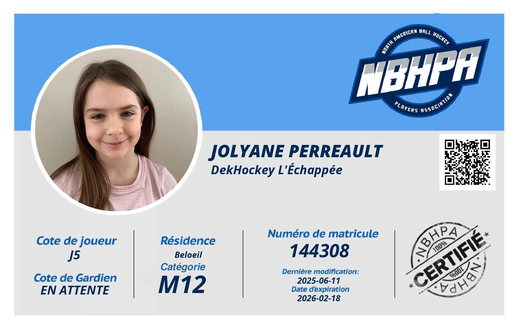Jolyane Perreault 