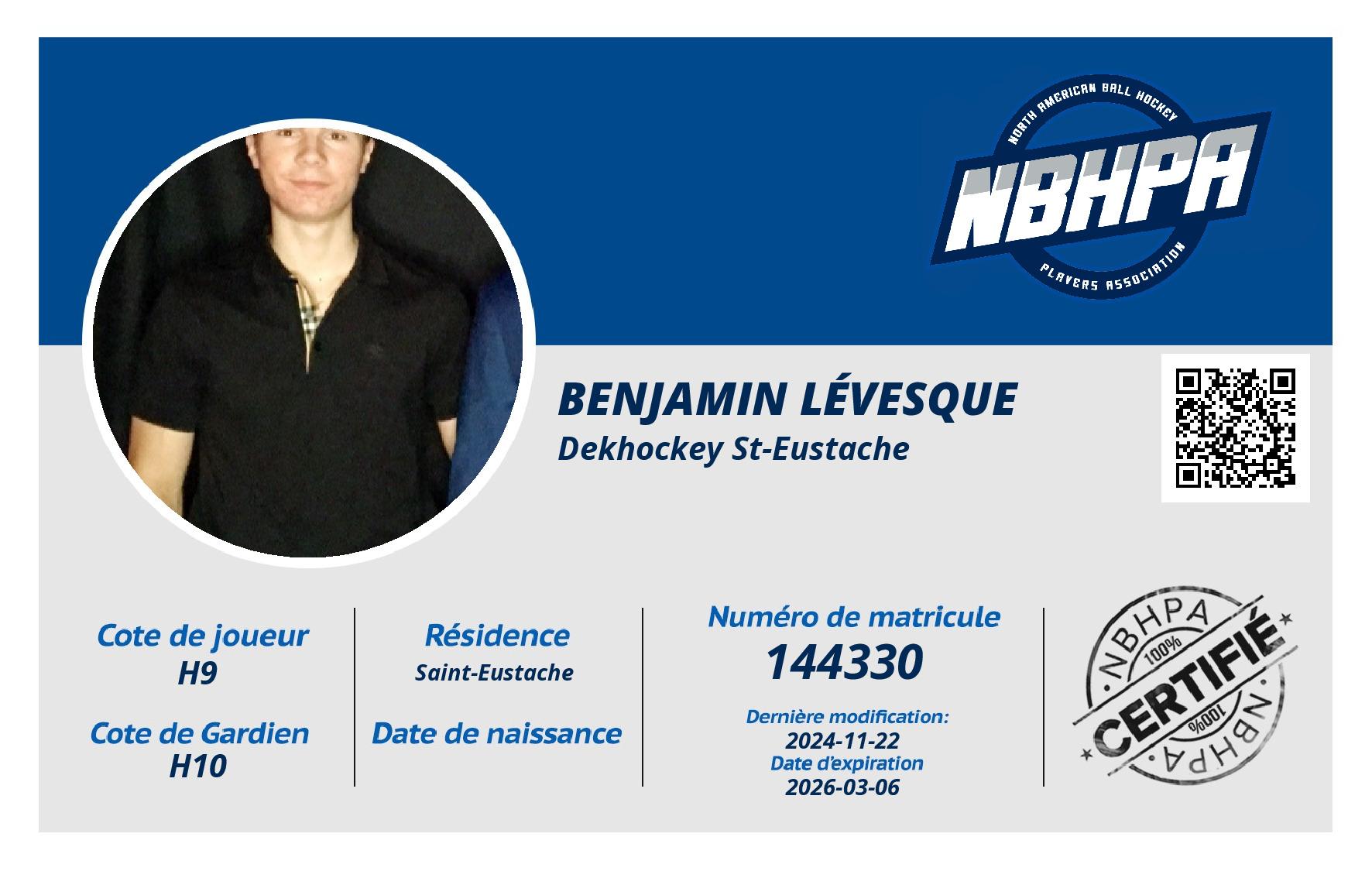 Benjamin Lévesque