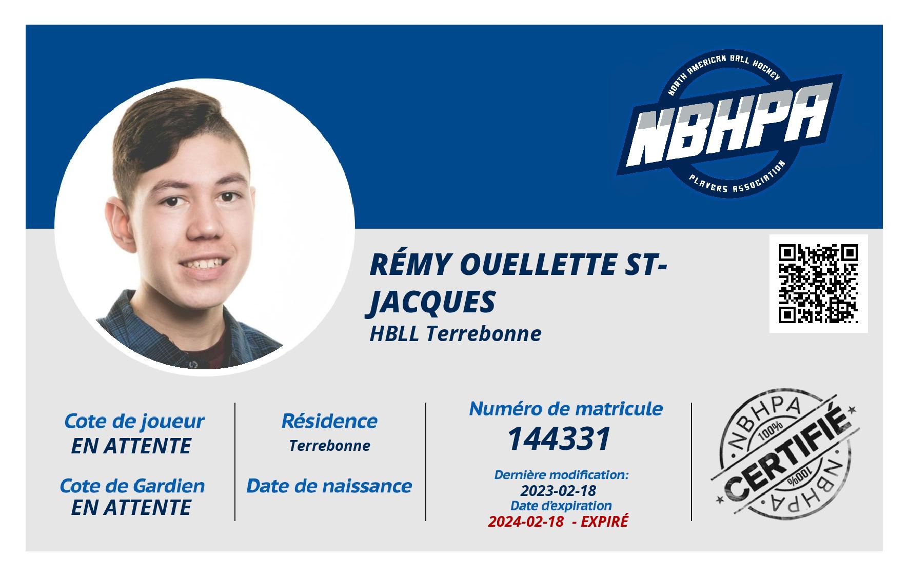Rémy Ouellette St-Jacques