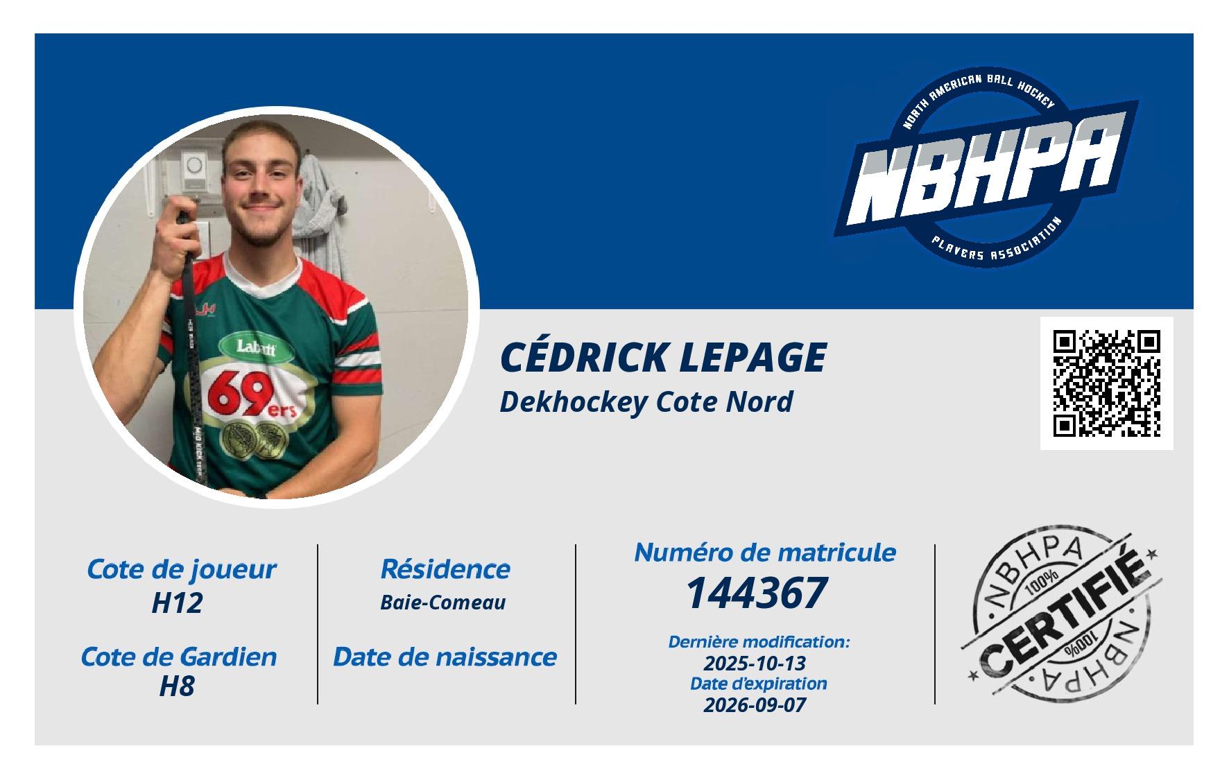 Cédrick Lepage