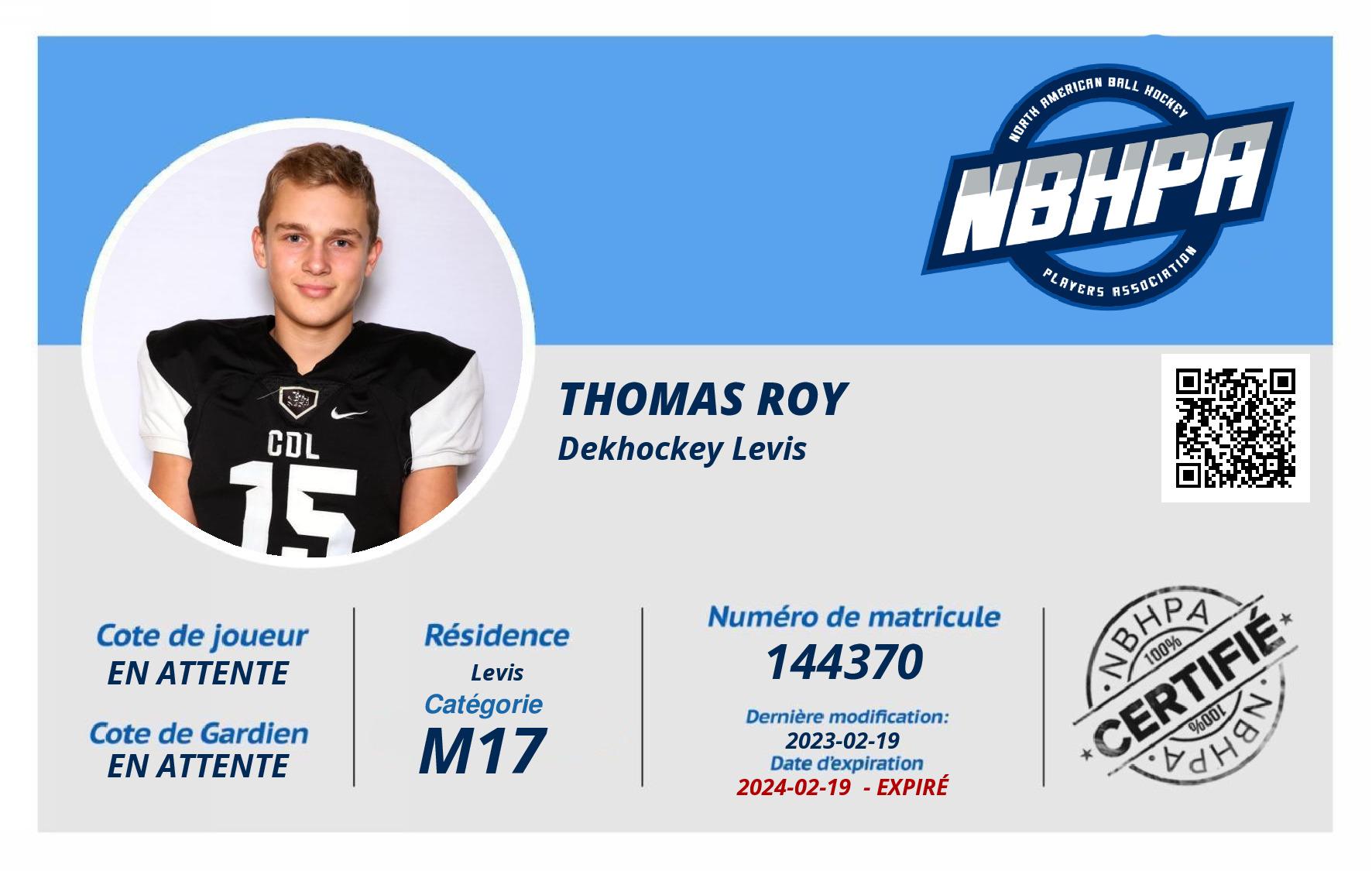 Thomas Roy