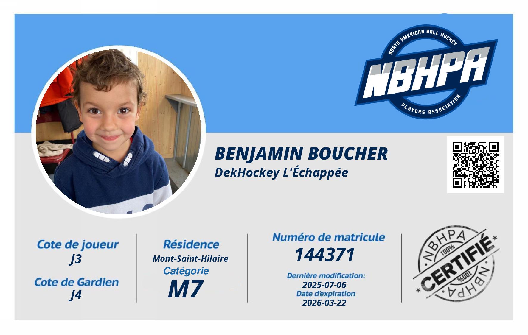 Benjamin Boucher