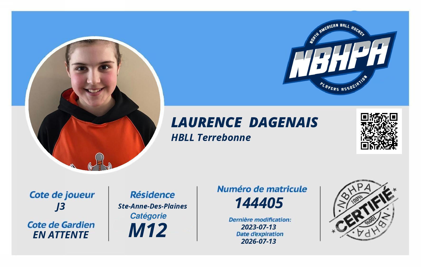 Laurence  Dagenais