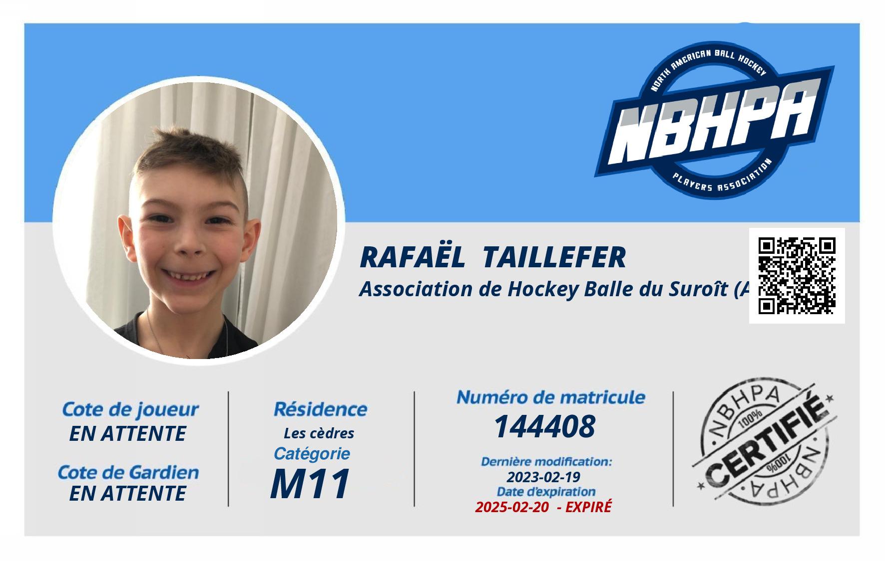 Rafaël  Taillefer