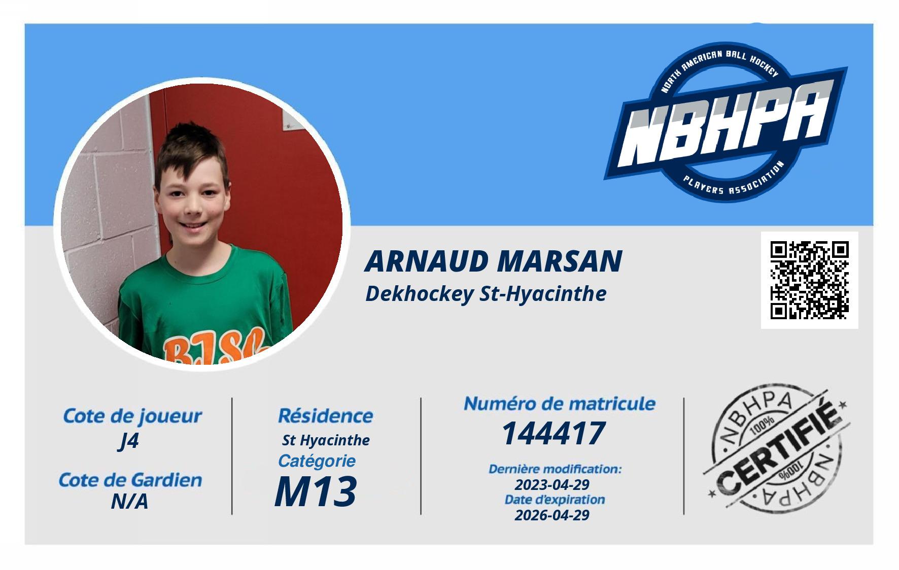 Arnaud Marsan