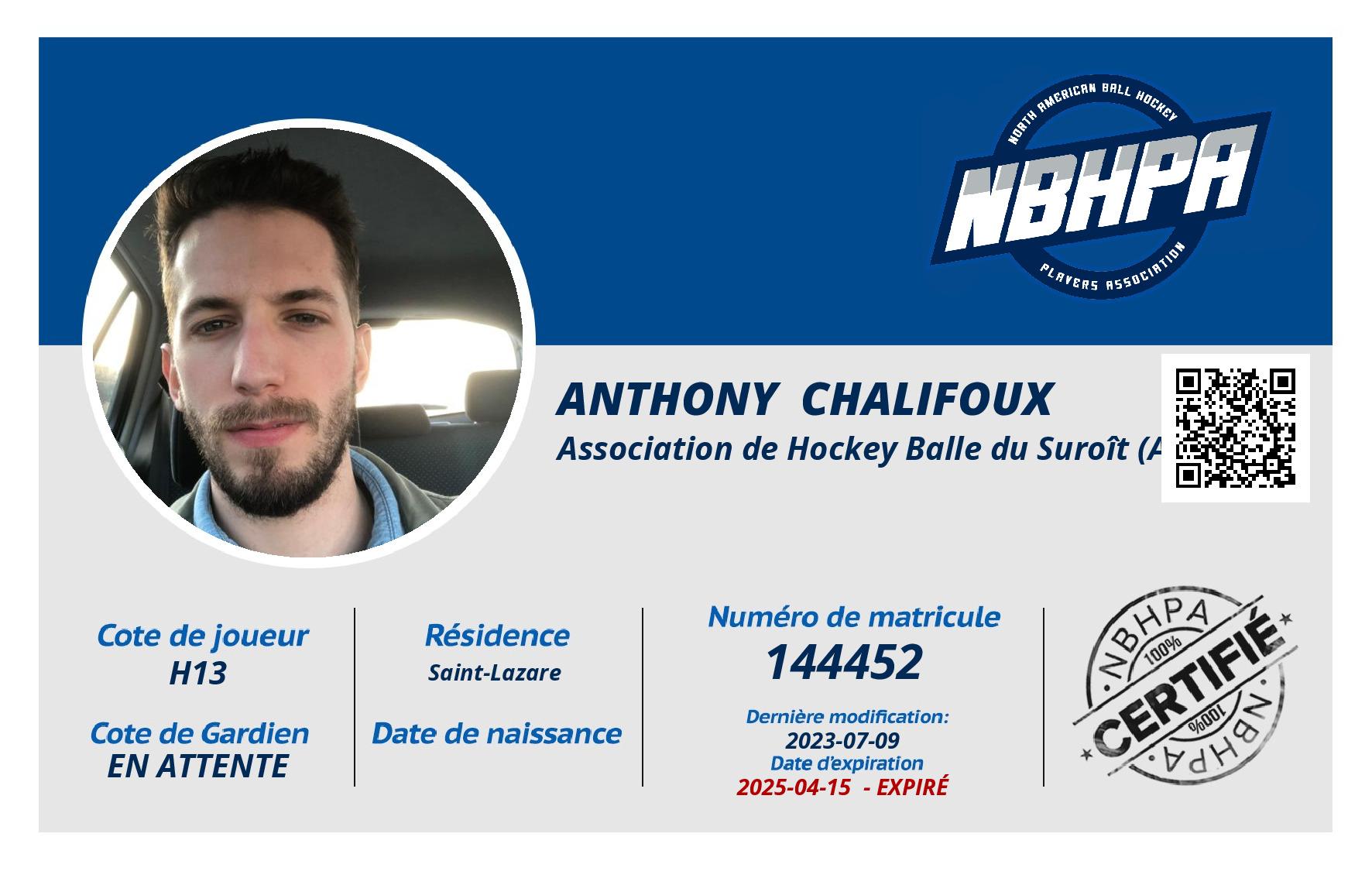 Anthony  Chalifoux