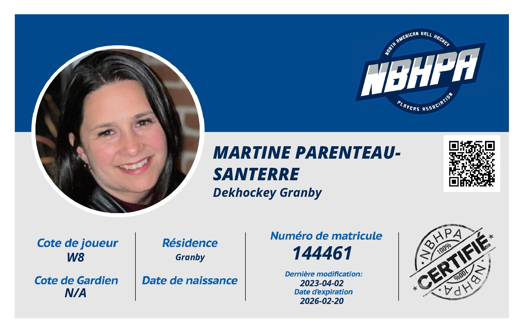 Martine Parenteau-Santerre