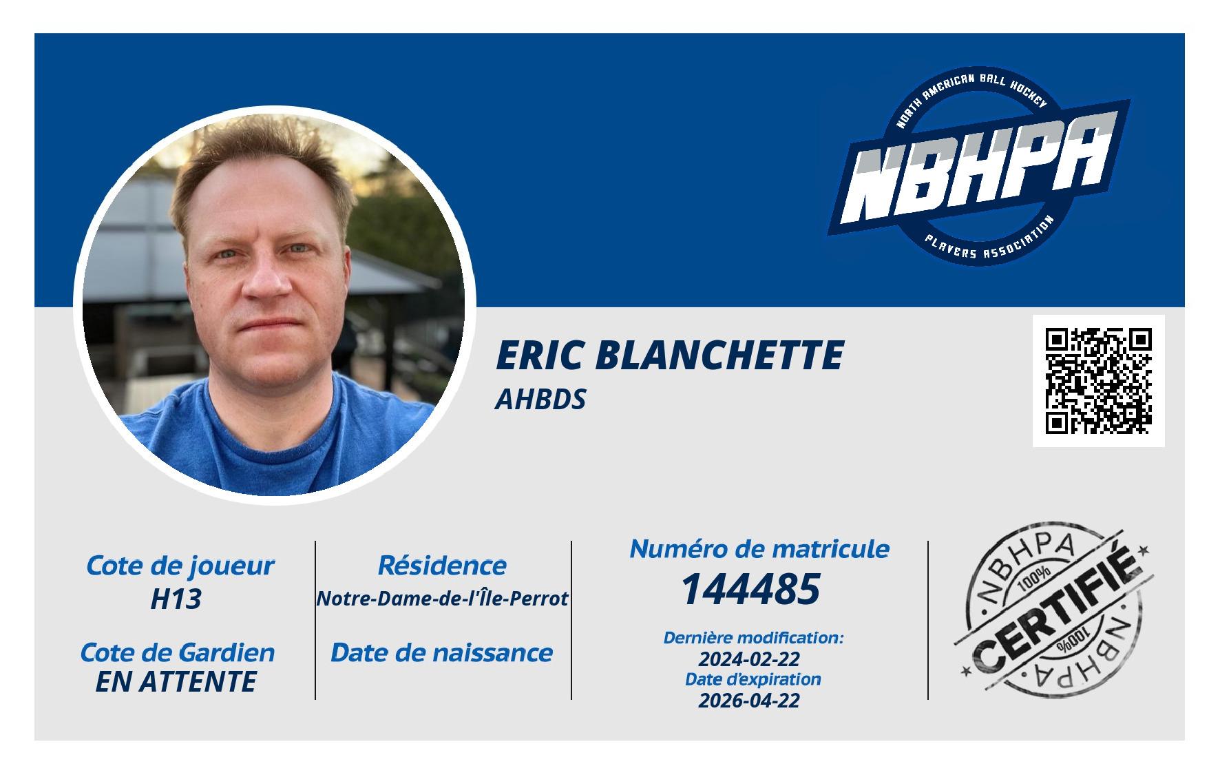 Eric Blanchette