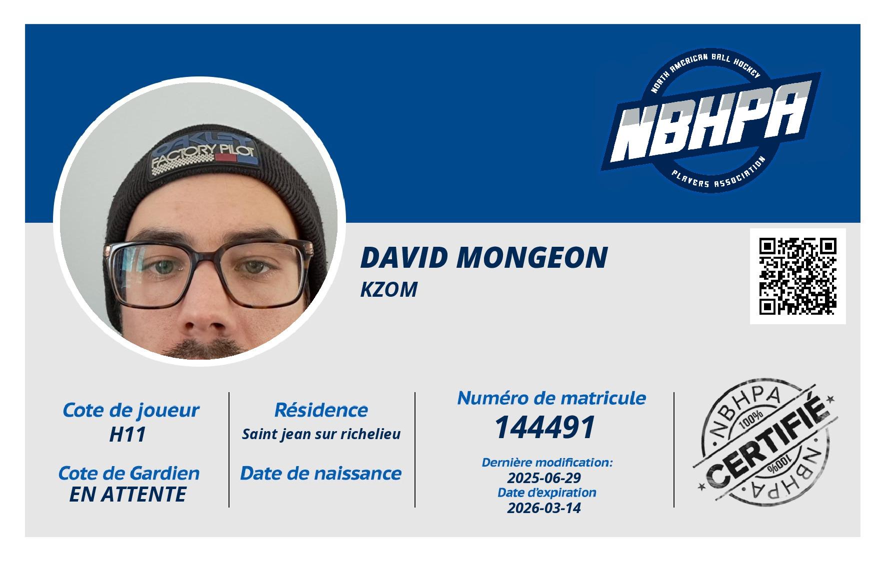 David Mongeon