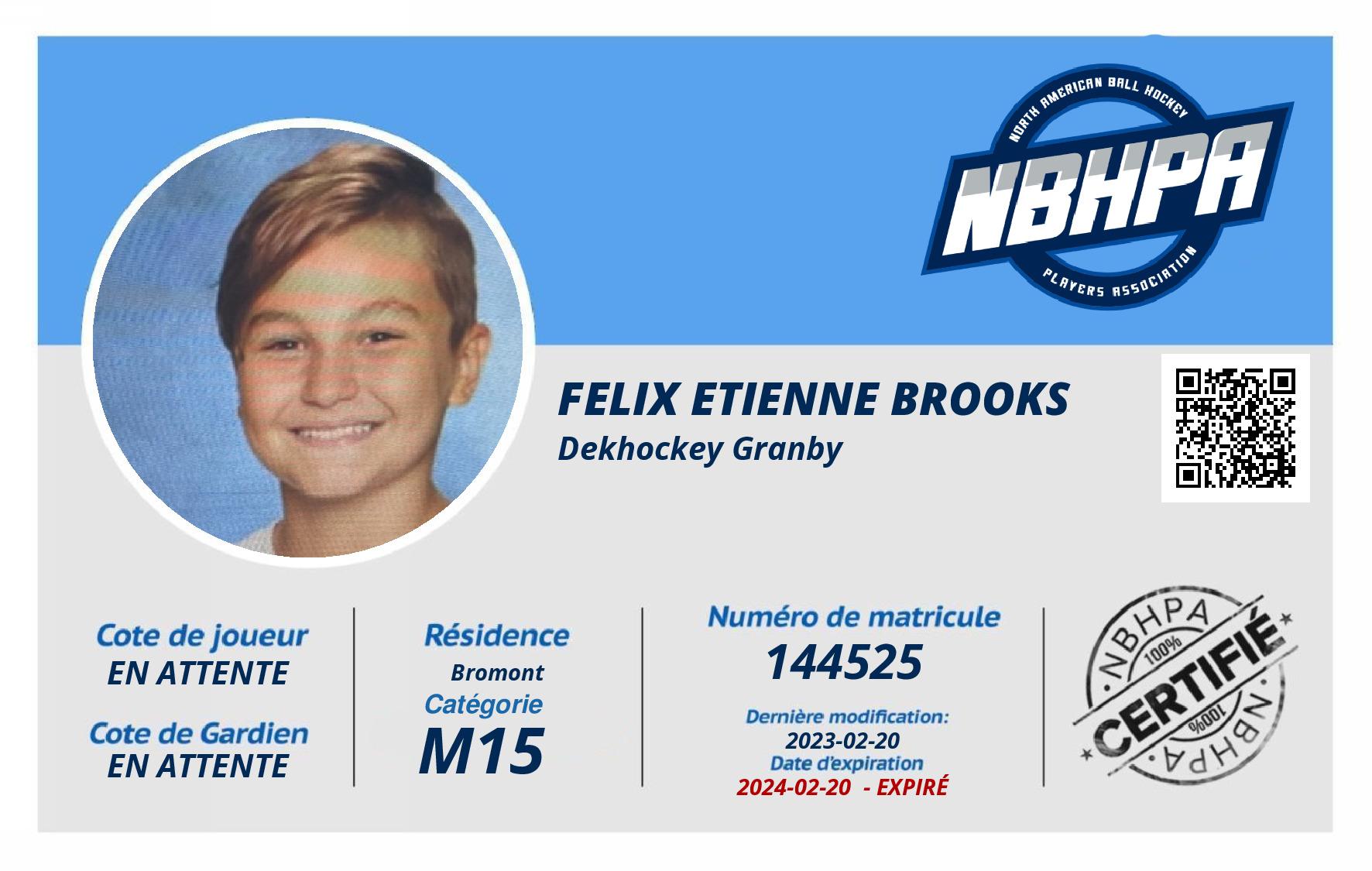 Felix Etienne Brooks