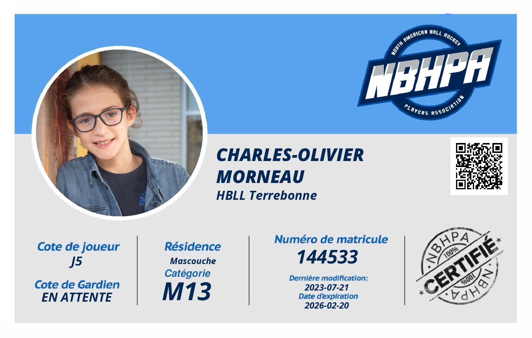 Charles-Olivier Morneau