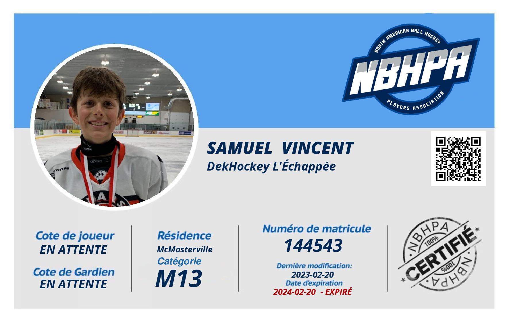 Samuel  Vincent
