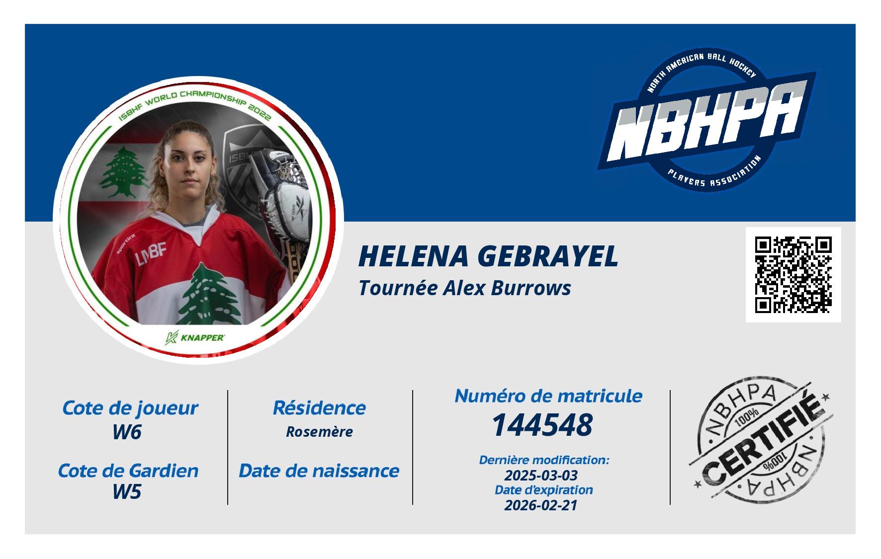 Helena Gebrayel