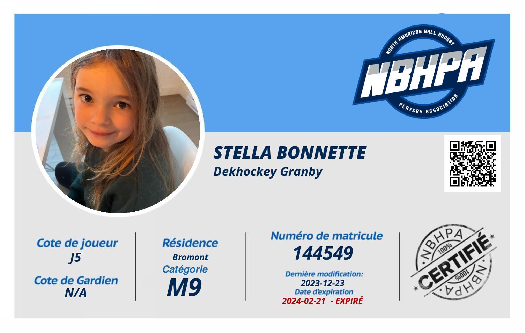 Stella Bonnette