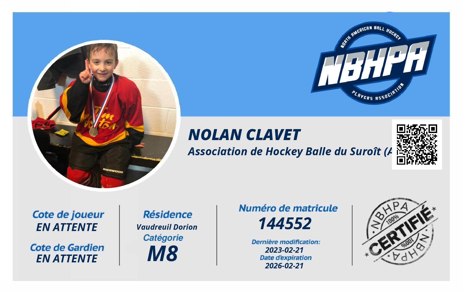 Nolan Clavet