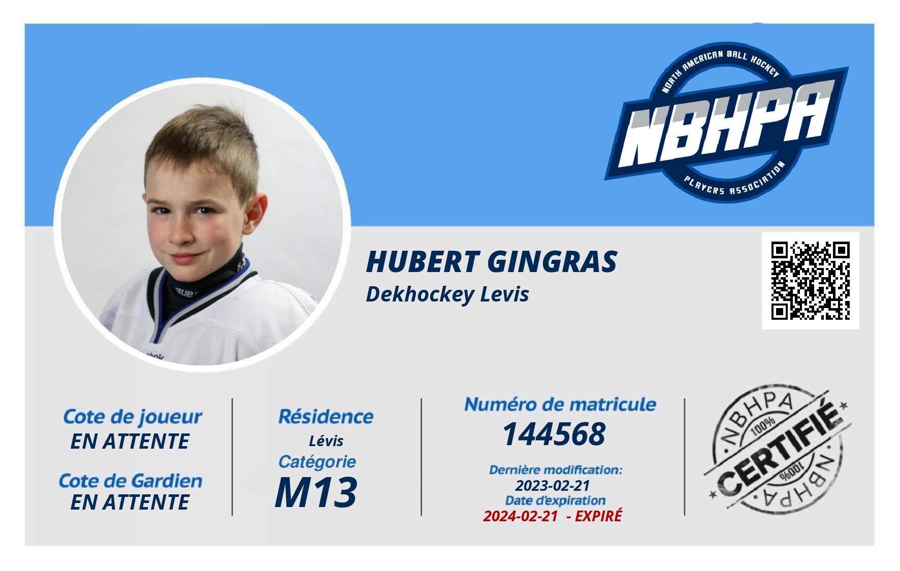 Hubert Gingras