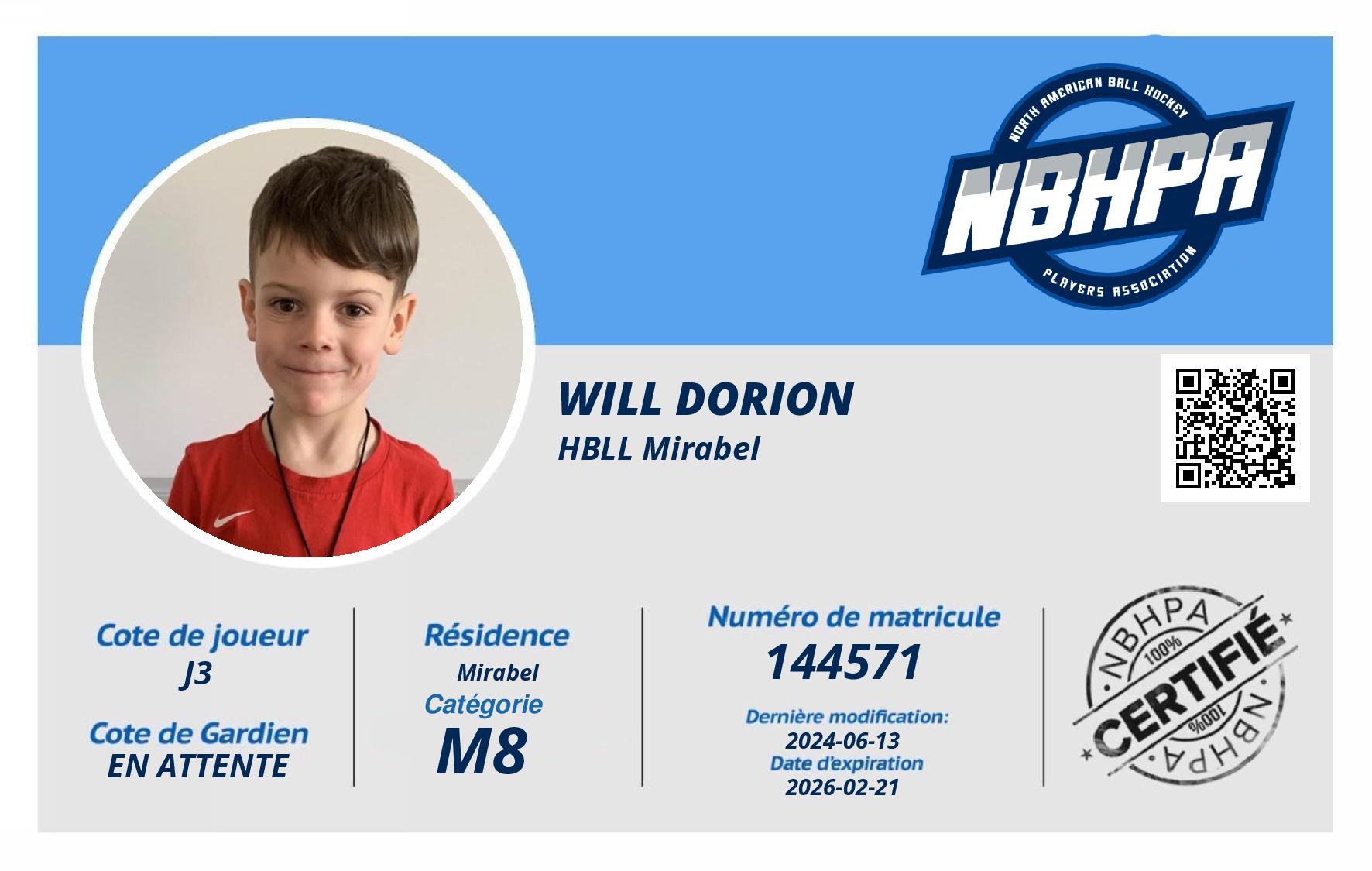 Will Dorion