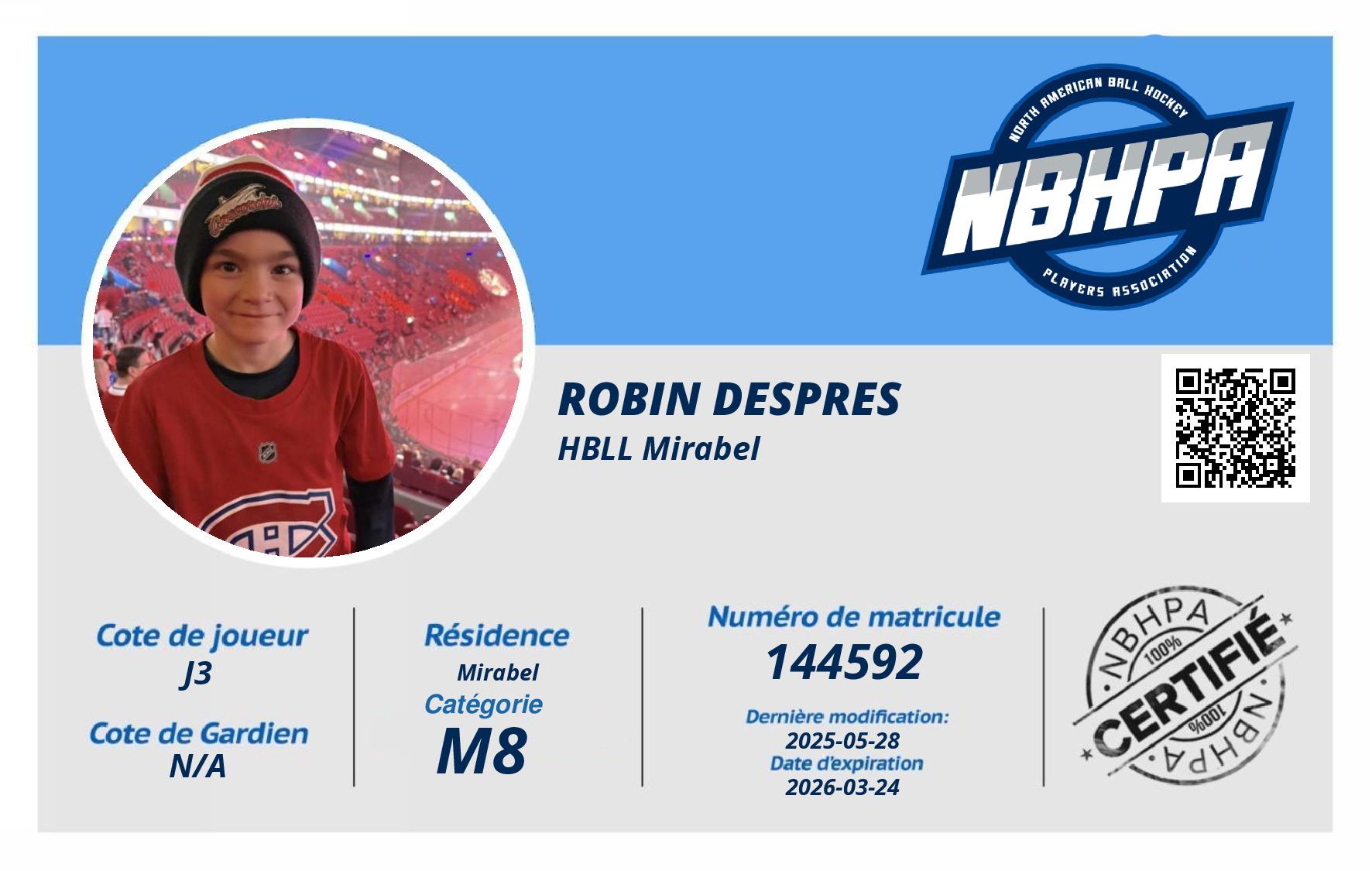 Robin Despres 