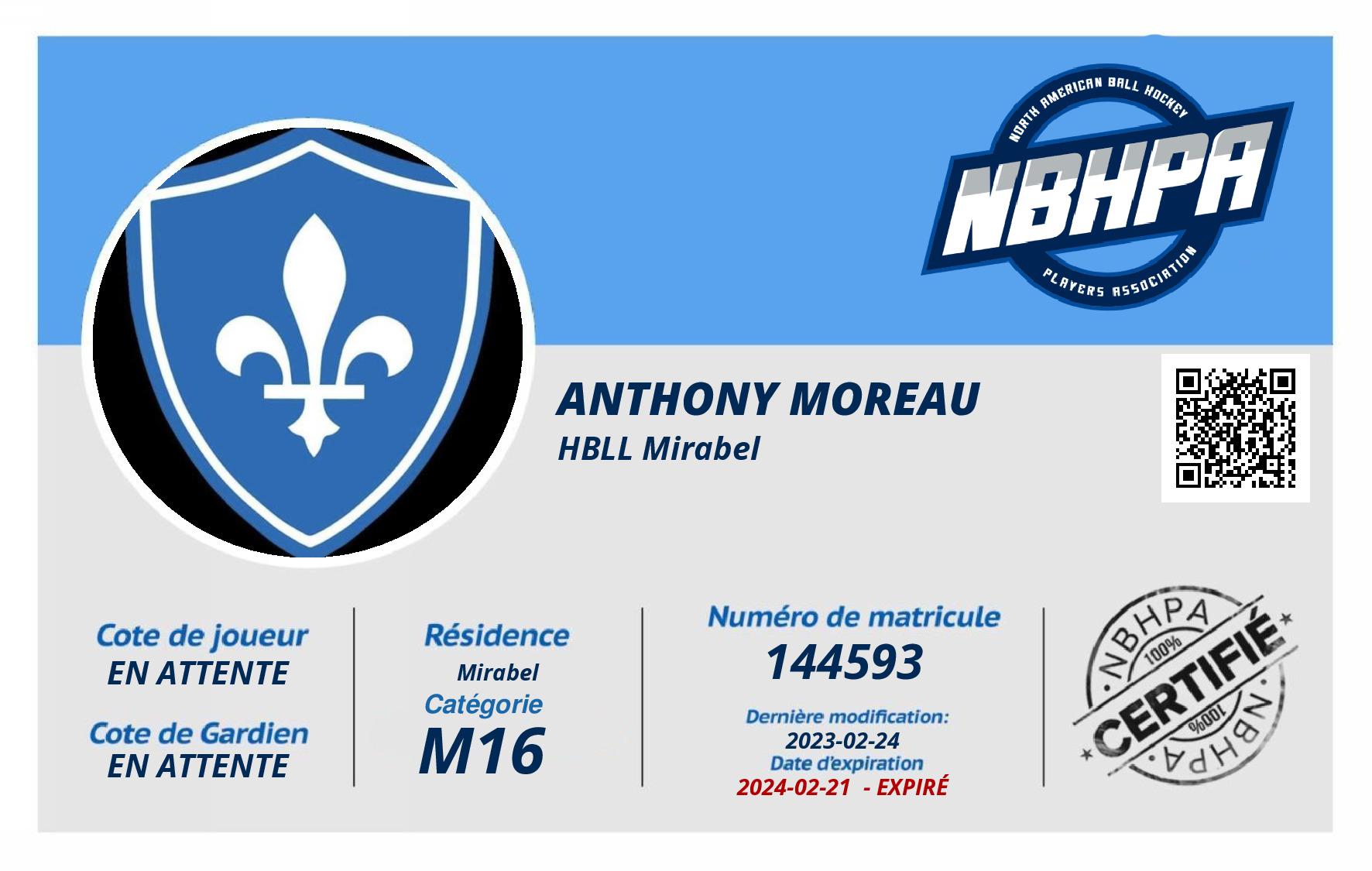 Anthony Moreau