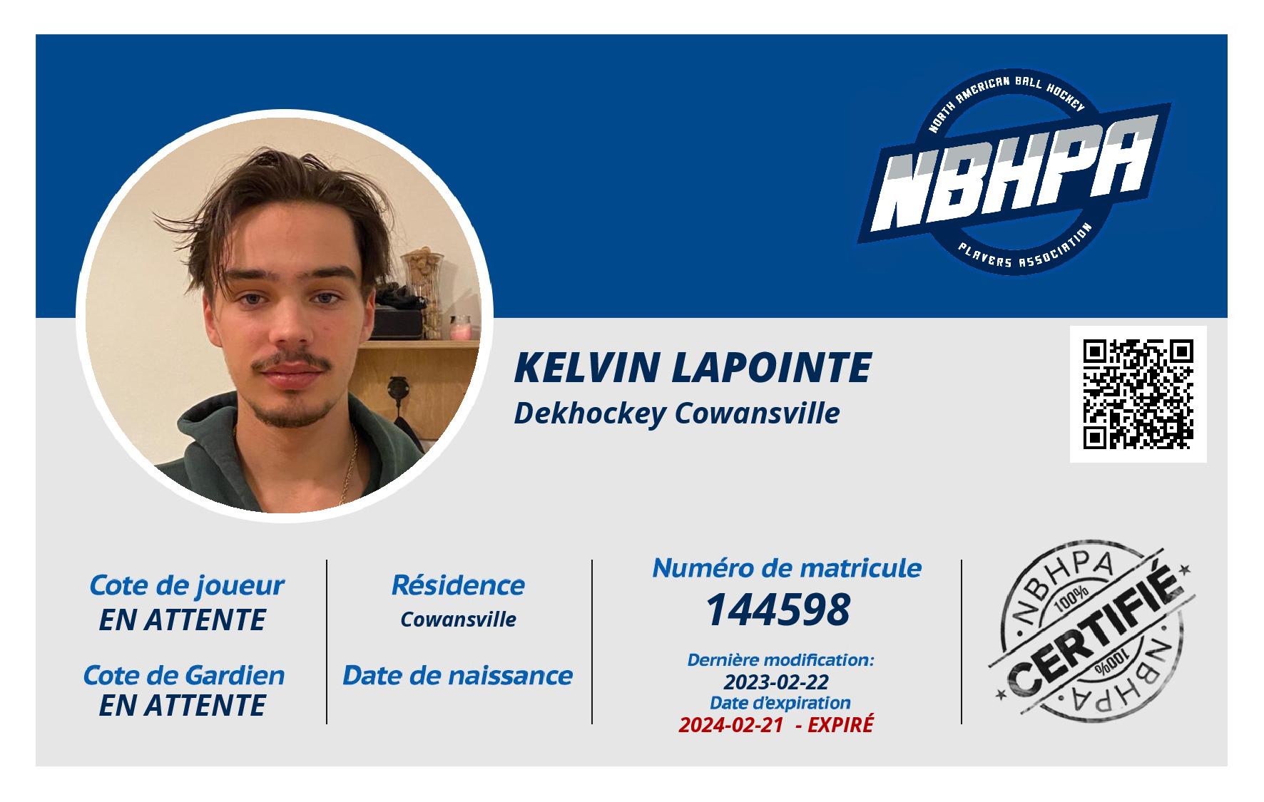 Kelvin Lapointe