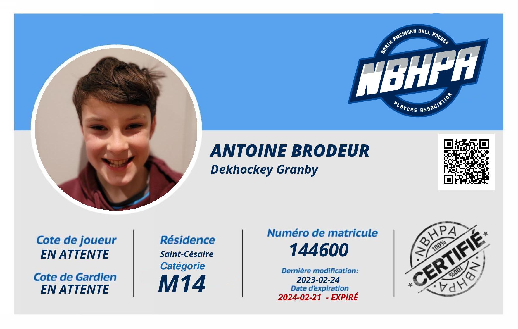 Antoine Brodeur