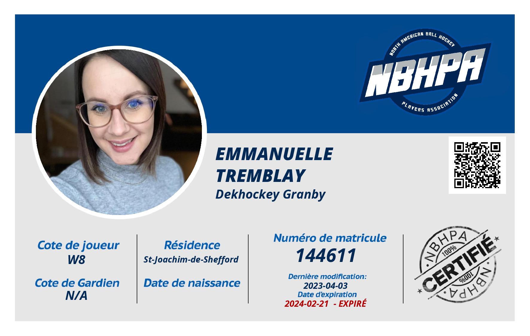 Emmanuelle Tremblay