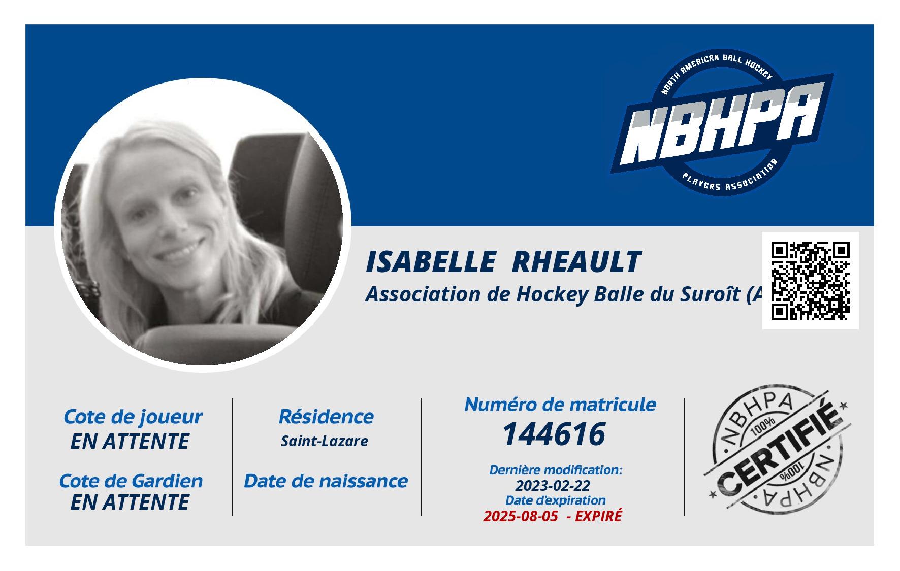 Isabelle  Rheault