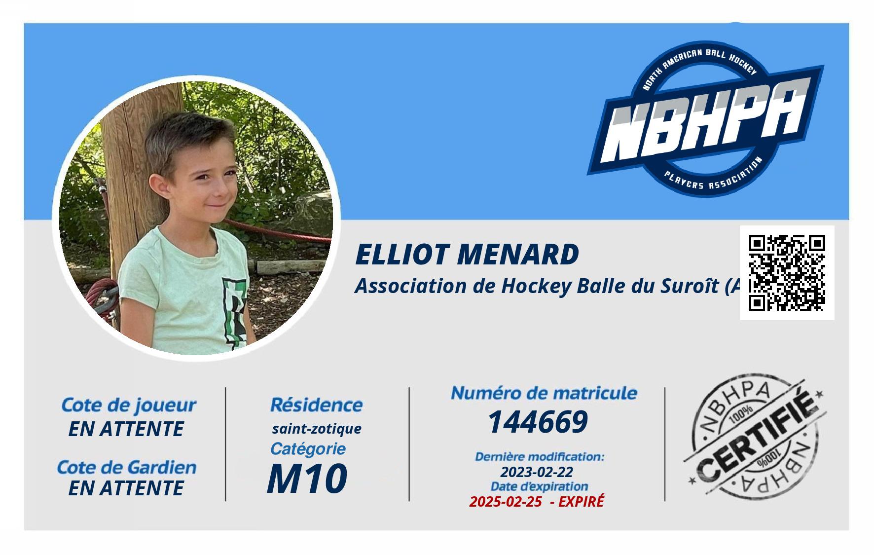 Elliot Menard