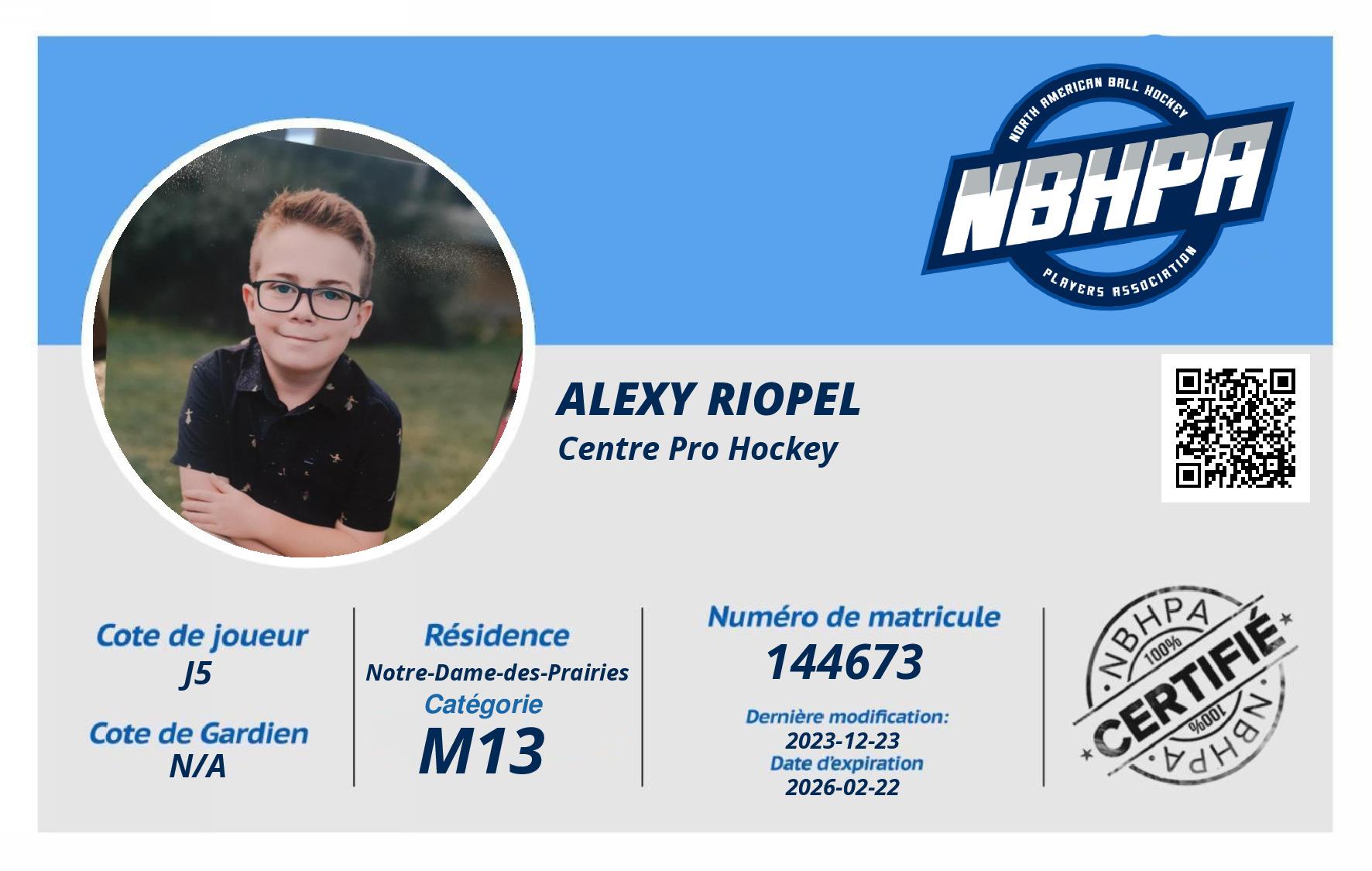 Alexy Riopel