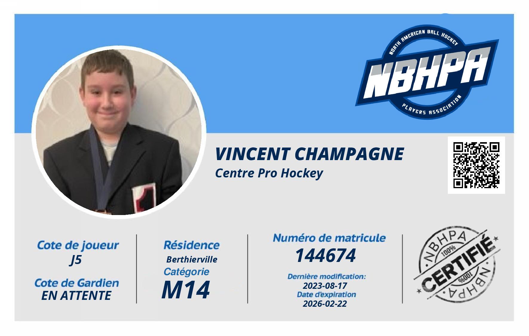Vincent Champagne