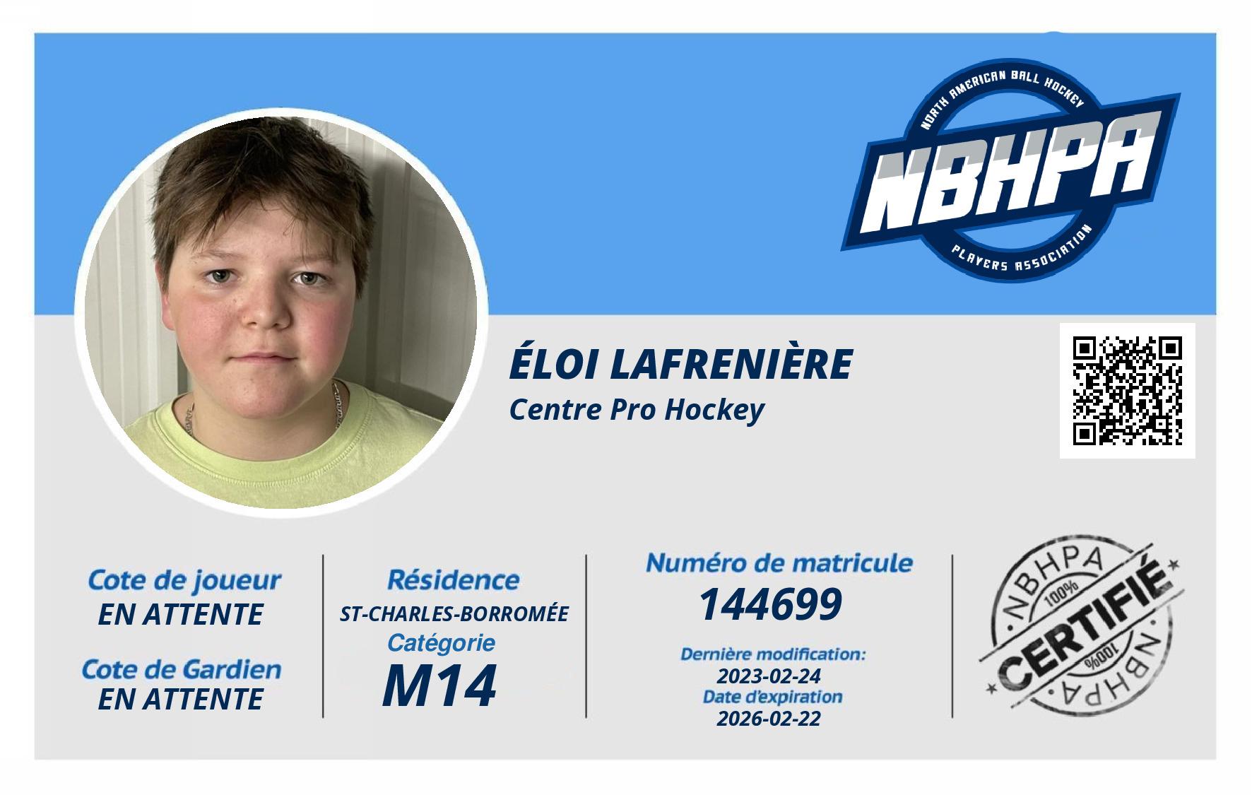 Éloi Lafrenière